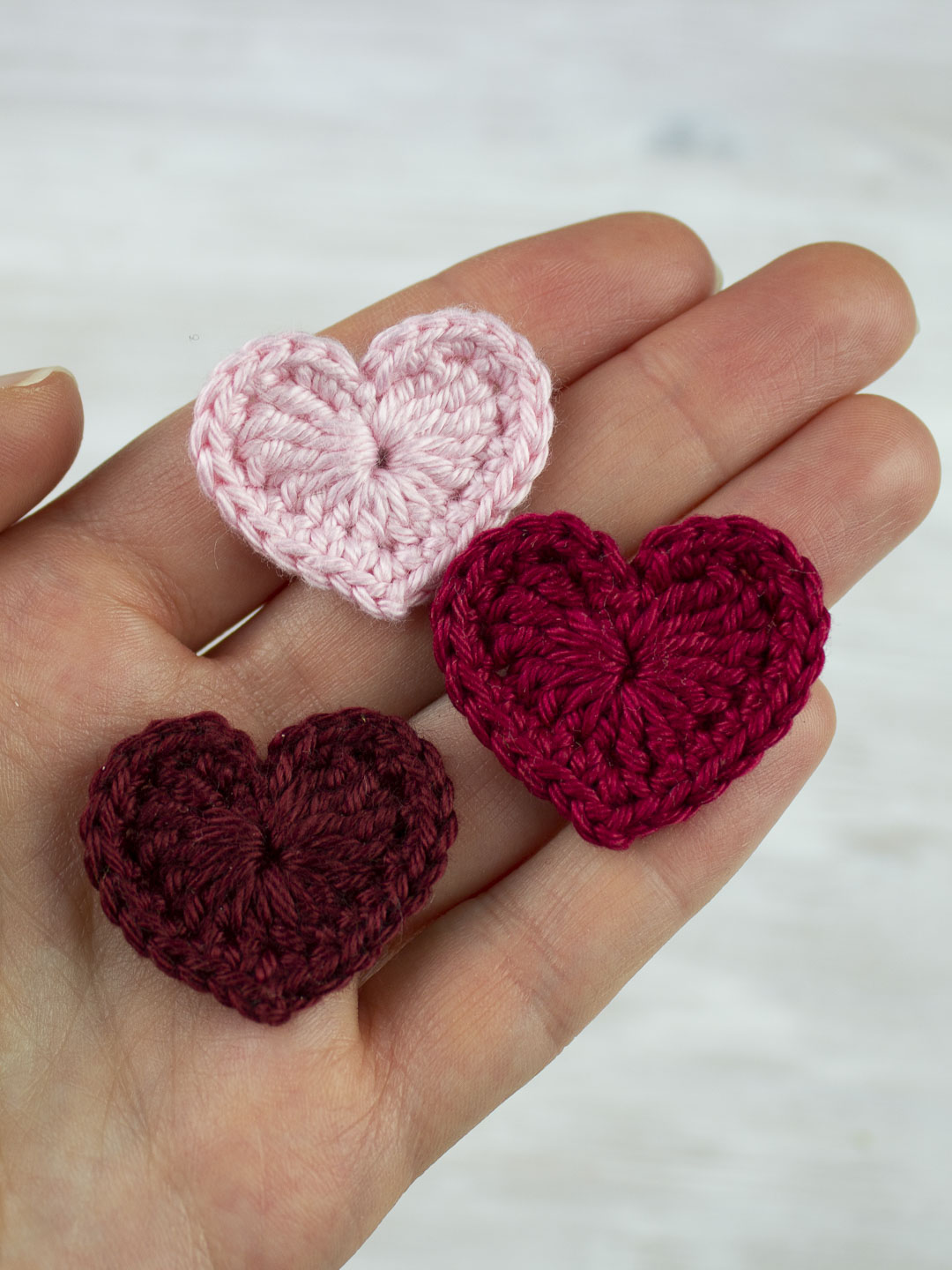 kleines Herz häkeln