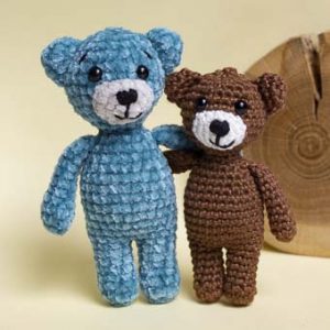 Supibärchen häkeln - Häkelanleitung für einen kleinen Bären von Carokunterbunt