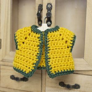 Jacke für Amigurumis häkeln - Häkelanleitung von CaroKunterbunt