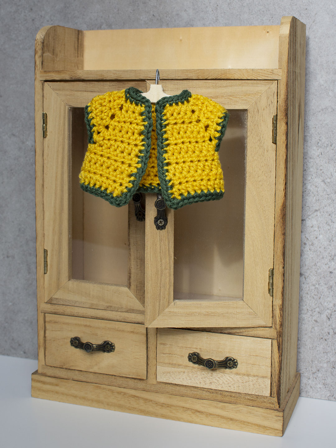 Jacke für Amigurumis häkeln - Häkelanleitung von CaroKunterbunt