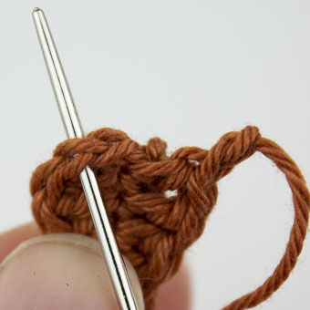 kleines Blatt häkeln – Häkelanleitung