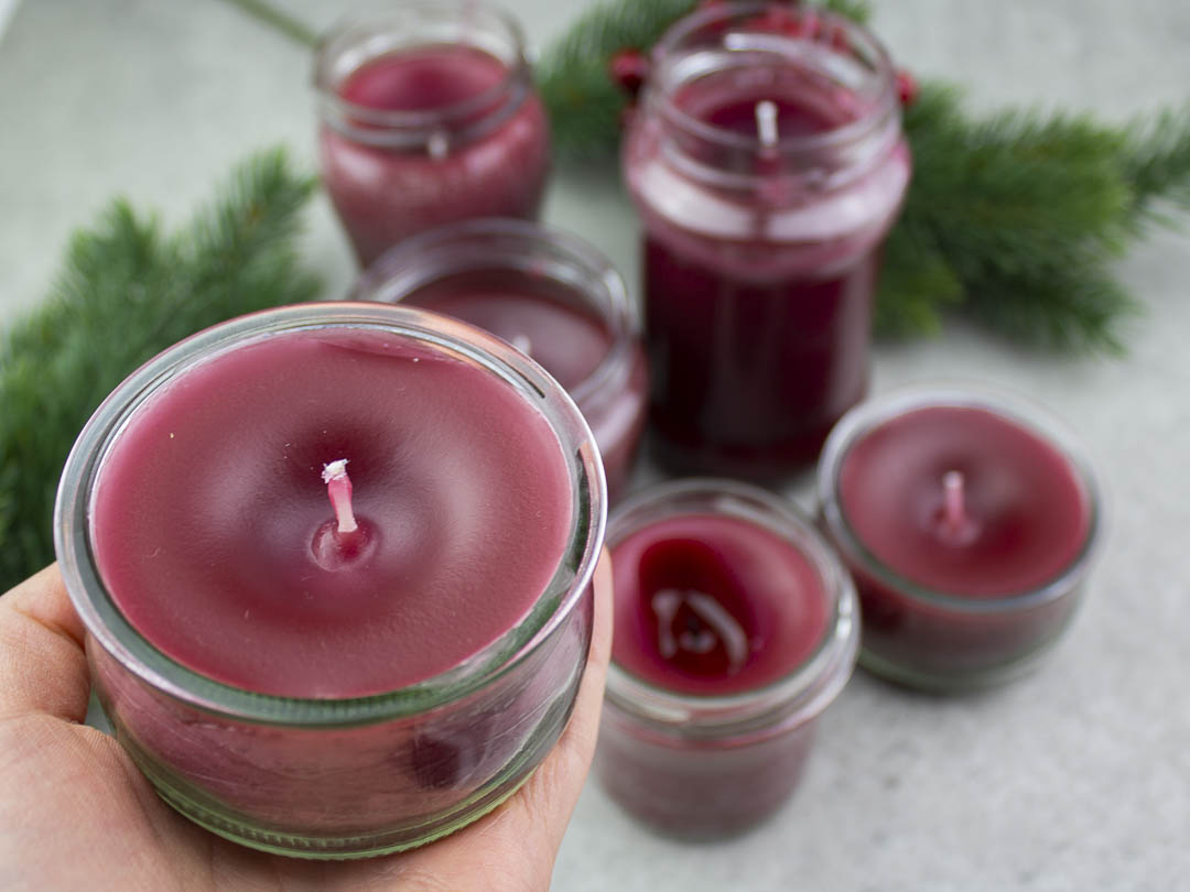 Kerzen aus Kerzenresten selber machen - DIY Anleitung von CaroKunterbunt